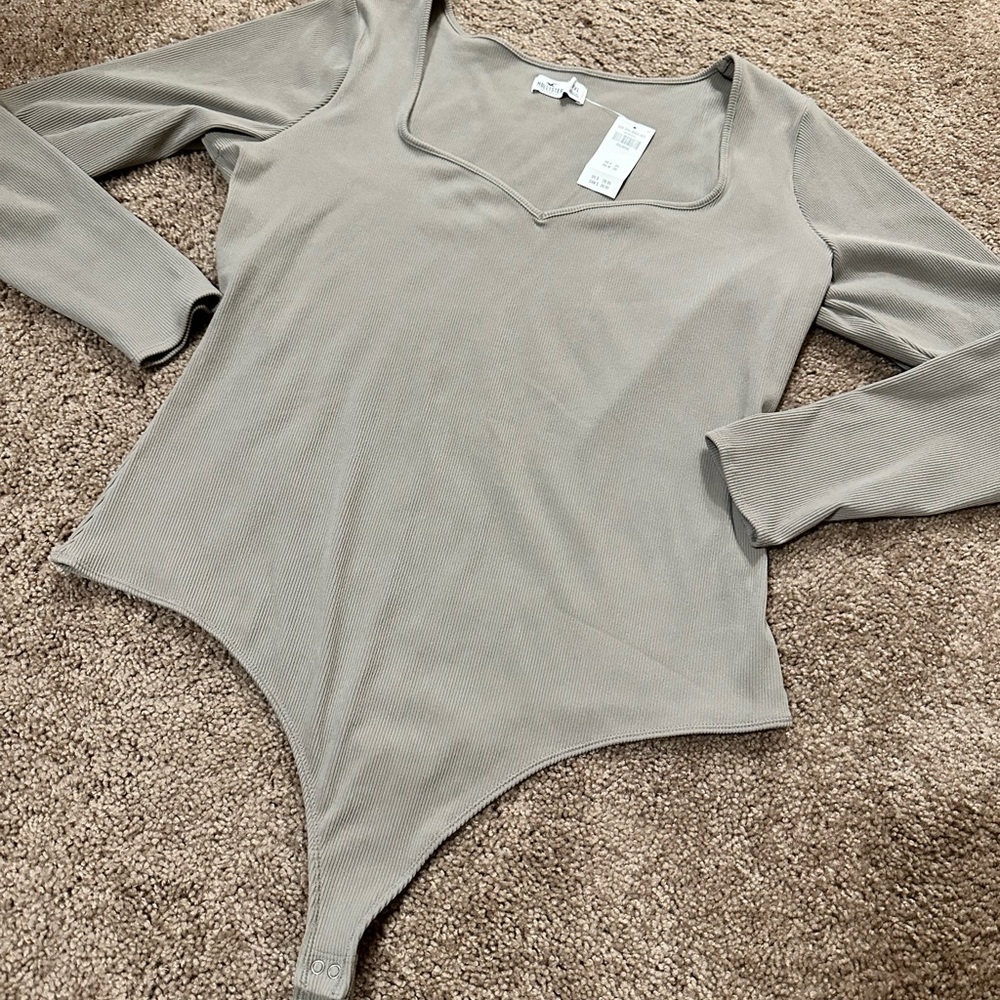Hollister Thong Long Sleeve Bodysuit - XXL NEW WITH TAGS!